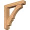 Ekena Millwork Balboa Craftsman Smooth Bracket w/ Offset Brace, Western Red Cedar, 7 1/2"W x 42"D x 42"H BKT0806X42X42BOA04SWR - alternate 1